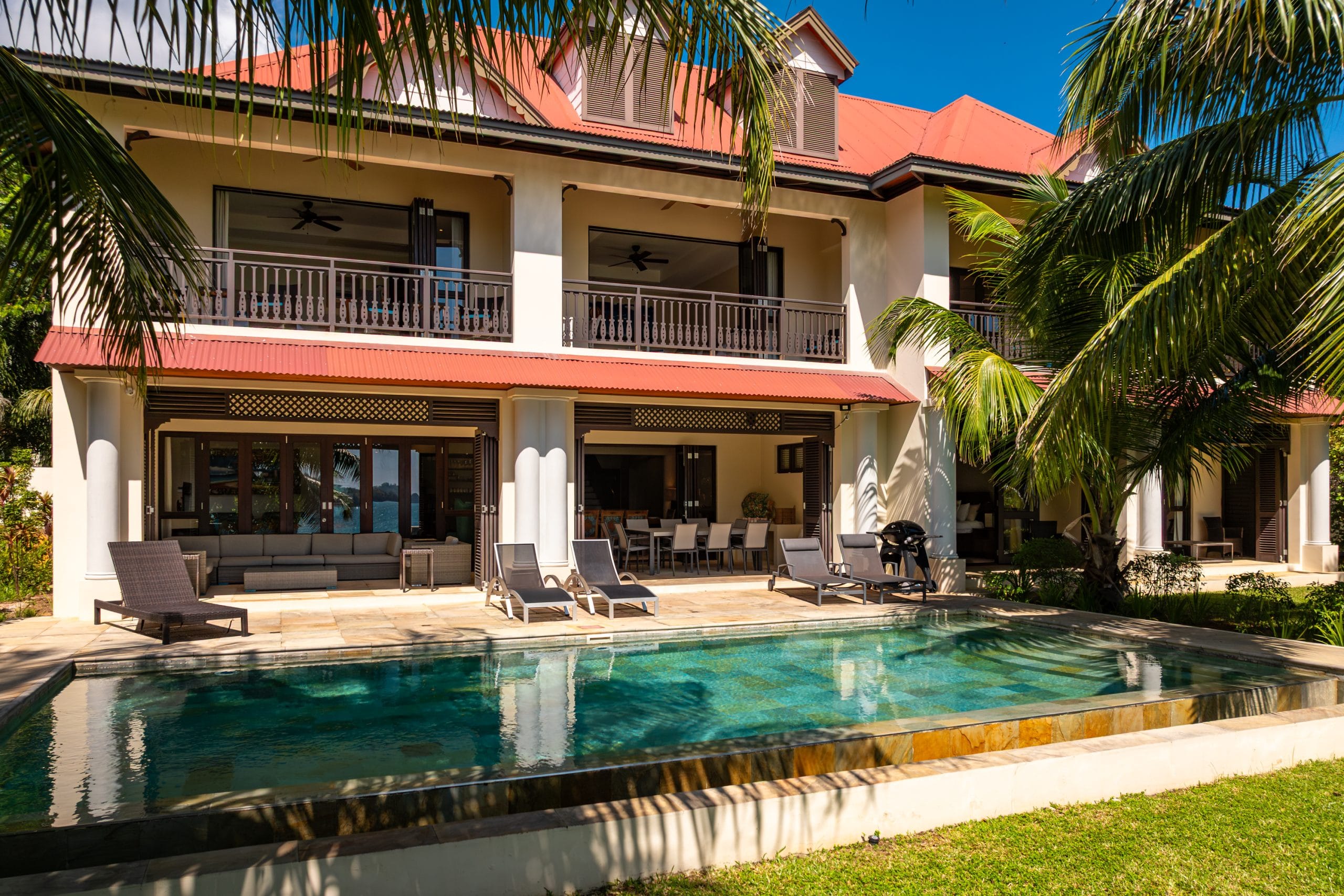 Interior of a furnished Eden Island residence for long-term rental
